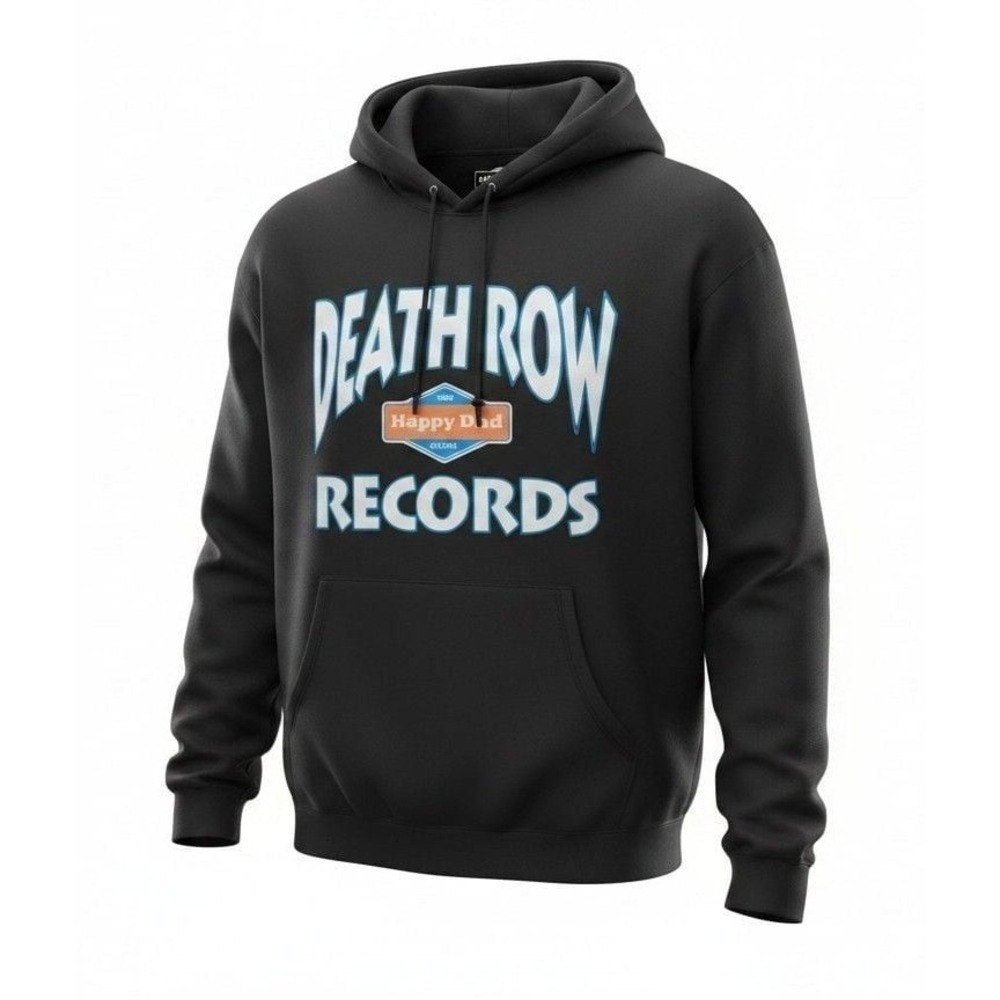 Happy Dad x Death Row Records Collab Hoodie Black Size M
